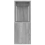 Regal/Trennwand in Sonoma-Grau 80x24x63 cm von , TV-Möbel - Ref: Foro24-826645, Preis: 36,17 €, Rabatt: %