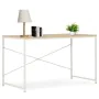 Schreibtisch für Computer in Weiß und Eiche, 120x60x70 cm. von , Schreibtische - Ref: Foro24-20259, Preis: 85,46 €, Rabatt: %