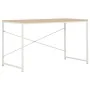 Schreibtisch für Computer in Weiß und Eiche, 120x60x70 cm. von , Schreibtische - Ref: Foro24-20259, Preis: 85,46 €, Rabatt: %