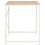 Schreibtisch für Computer in Weiß und Eiche, 120x60x70 cm. von , Schreibtische - Ref: Foro24-20259, Preis: 85,46 €, Rabatt: %