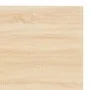 White and oak computer desk 120x60x70 cm by , Desks - Ref: Foro24-20259, Price: 85,46 €, Discount: %