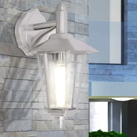 Wandleuchte mit abwärts gerichtetem Licht für den Außenbereich aus Edelstahl von , Außenbeleuchtung - Ref: Foro24-42222, Prei...