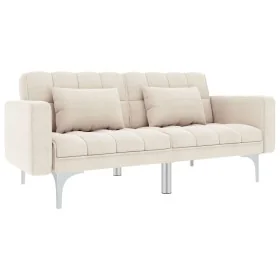 Cremefarbenes Stoff-Schlafsofa von , Sofas - Ref: Foro24-247216, Preis: 470,81 €, Rabatt: %