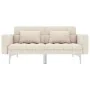 Cream-colored fabric sofa bed by , Sofas - Ref: Foro24-247216, Price: 470,81 €, Discount: %