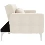 Cream-colored fabric sofa bed by , Sofas - Ref: Foro24-247216, Price: 470,81 €, Discount: %
