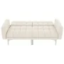Cream-colored fabric sofa bed by , Sofas - Ref: Foro24-247216, Price: 470,81 €, Discount: %
