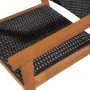 Garten-Essgruppe 7-teilig aus schwarzem und braunem synthetischem Rattan von , Gartensets - Ref: Foro24-44077, Preis: 614,93 ...