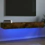 TV-Möbel mit LED-Lichtern, 2 Stück, Raucheiche, 60x35x15,5 cm. von , TV-Möbel - Ref: Foro24-842897, Preis: 87,51 €, Rabatt: %