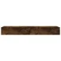 TV cabinets with LED lights 2 units smoked oak 60x35x15.5 cm by , TV Furniture - Ref: Foro24-842897, Price: 87,51 €, Discount: %
