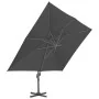 Gartenschirm mit schwarzem Aluminiummast 4x3 m von , Sonnenschirme - Ref: Foro24-47001, Preis: 289,99 €, Rabatt: %
