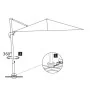 Gartenschirm mit schwarzem Aluminiummast 4x3 m von , Sonnenschirme - Ref: Foro24-47001, Preis: 289,99 €, Rabatt: %