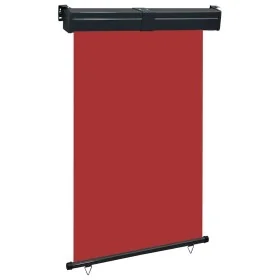 Red balcony side awning 125x250 cm by , Umbrellas - Ref: Foro24-48421, Price: 76,59 €, Discount: %