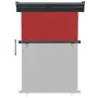 Red balcony side awning 125x250 cm by , Umbrellas - Ref: Foro24-48421, Price: 76,59 €, Discount: %