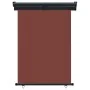 Brown balcony side awning 125x250 cm by , Umbrellas - Ref: Foro24-48423, Price: 74,63 €, Discount: %