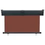 Toldo lateral de balcón marrón 125x250 cm de , Sombrillas - Ref: Foro24-48423, Precio: 74,63 €, Descuento: %