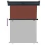 Brown balcony side awning 125x250 cm by , Umbrellas - Ref: Foro24-48423, Price: 74,63 €, Discount: %