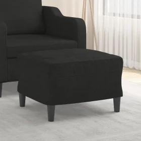 Reposapiés de tela negro 60x50x41 cm de , Otomanas - Ref: Foro24-349283, Precio: 52,84 €, Descuento: %