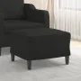 Fußstütze aus schwarzem Stoff 60x50x41 cm von , Osmanen - Ref: Foro24-349283, Preis: 52,84 €, Rabatt: %