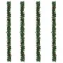 Guirnaldas de Navidad con bolas 4 unidades PVC verde 270 cm de , Adornos festivos - Ref: Foro24-284309, Precio: 74,12 €, Desc...