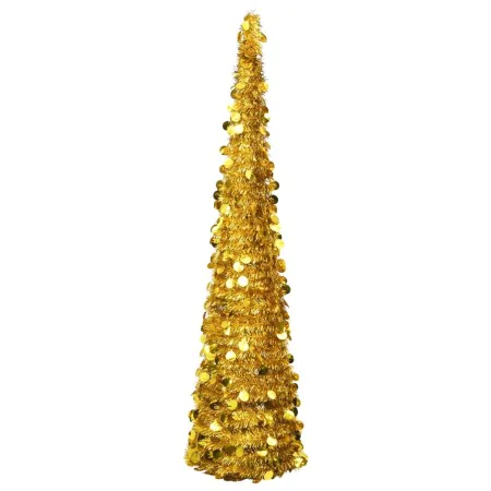 Árbol de Navidad artificial emergente PET dorado 180 cm de , Arboles de navidad - Ref: Foro24-320984, Precio: 44,03 €, Descue...