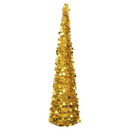 Artificial golden PET pop-up Christmas tree 180 cm by , Christmas trees - Ref: Foro24-320984, Price: 44,06 €, Discount: %