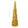 Artificial golden PET pop-up Christmas tree 180 cm by , Christmas trees - Ref: Foro24-320984, Price: 44,06 €, Discount: %