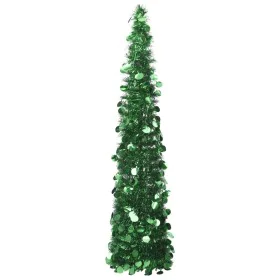 Künstlicher aufklappbarer Weihnachtsbaum aus grünem PET, 180 cm. von , Weihnachtsbäume - Ref: Foro24-320990, Preis: 38,90 €, ...