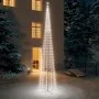Conical Christmas tree with 752 cold white LEDs 160x500 cm by , Christmas trees - Ref: Foro24-328723, Price: 159,88 €, Discou...