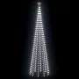 Conical Christmas tree with 752 cold white LEDs 160x500 cm by , Christmas trees - Ref: Foro24-328723, Price: 159,88 €, Discou...