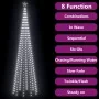 Conical Christmas tree with 752 cold white LEDs 160x500 cm by , Christmas trees - Ref: Foro24-328723, Price: 159,88 €, Discou...