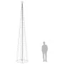 Conical Christmas tree with 752 cold white LEDs 160x500 cm by , Christmas trees - Ref: Foro24-328723, Price: 159,88 €, Discou...
