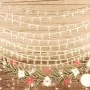 Garland of lights with 8 functions, 20m long, 200 warm white LED bulbs. by , Christmas lights - Ref: Foro24-328810, Price: 25...