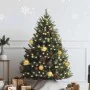 Set of 61 Christmas balls with 150 golden bronze LED lights by , Christmas lights - Ref: Foro24-330095, Price: 35,03 €, Disco...