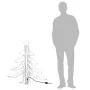 Faltbares Weihnachtsbaum-Figur-Set in warmweiß, 3-teilig, 87x87x93 cm. von , Weihnachtsbeleuchtung - Ref: Foro24-343297, Prei...