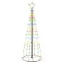 Cone-shaped Christmas tree with 108 multicolored LEDs, 70x180 cm. by , Christmas trees - Ref: Foro24-343489, Price: 41,06 €, ...
