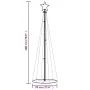 Cone-shaped Christmas tree with 108 multicolored LEDs, 70x180 cm. by , Christmas trees - Ref: Foro24-343489, Price: 41,06 €, ...