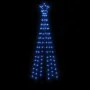 Christmas tree with 108 blue LED spikes 180 cm by , Christmas trees - Ref: Foro24-343553, Price: 31,94 €, Discount: %