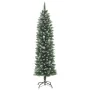 Narrow artificial Christmas tree with PVC stand 120 cm by , Christmas trees - Ref: Foro24-345164, Price: 40,28 €, Discount: %