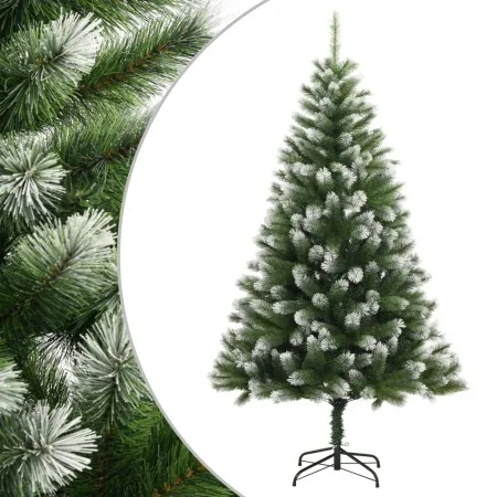 Artificial Christmas tree with hinged branches and flocked snow 240 cm by , Christmas trees - Ref: Foro24-356745, Price: 227,...