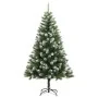 Artificial Christmas tree with hinged branches and flocked snow 240 cm by , Christmas trees - Ref: Foro24-356745, Price: 227,...