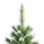 Artificial Christmas tree with hinged branches and flocked snow 240 cm by , Christmas trees - Ref: Foro24-356745, Price: 227,...