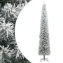 Narrow Christmas tree with stand and artificial snow PVC 270cm by , Christmas trees - Ref: Foro24-357686, Price: 99,69 €, Dis...