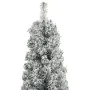 Árbol Navidad estrecho con soporte y nieve artificial PVC 270cm de , Arboles de navidad - Ref: Foro24-357686, Precio: 99,63 €...