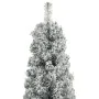Narrow Christmas tree with stand and artificial snow PVC 270cm by , Christmas trees - Ref: Foro24-357686, Price: 99,69 €, Dis...
