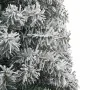 Narrow Christmas tree with stand and artificial snow PVC 270cm by , Christmas trees - Ref: Foro24-357686, Price: 99,69 €, Dis...