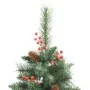 Artificial Christmas tree with pine cones and berries 210 cm by , Christmas trees - Ref: Foro24-357708, Price: 112,08 €, Disc...