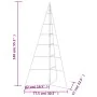 Weihnachtsbaum zur Dekoration, schwarz, 140 cm. von , Weihnachtsbäume - Ref: Foro24-359601, Preis: 48,78 €, Rabatt: %