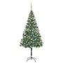 Christmas tree with lights, ornaments, and pine cones 180 cm by , Christmas trees - Ref: Foro24-3077528, Price: 79,84 €, Disc...