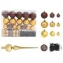 Christmas tree with lights, ornaments, and pine cones 180 cm by , Christmas trees - Ref: Foro24-3077528, Price: 79,84 €, Disc...