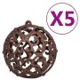 Weihnachtsbaum mit Lichtern, Kugeln und Tannenzapfen, 180 cm hoch. von , Weihnachtsbäume - Ref: Foro24-3077528, Preis: 79,84 ...
